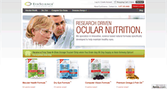 Desktop Screenshot of eyescience.com